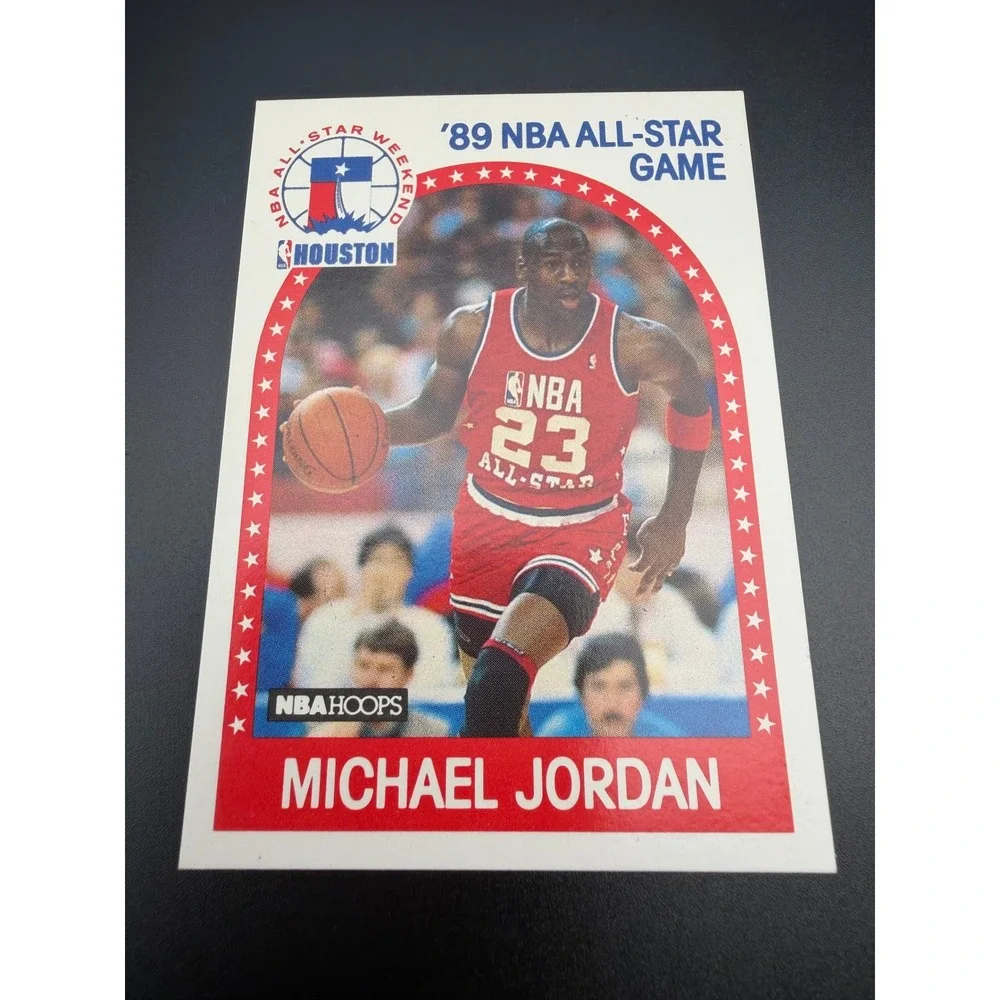 Michael Jordan Card Lot 1989 NBA Hoops 1990 Fleer All-Star Fun City Rated Rookie